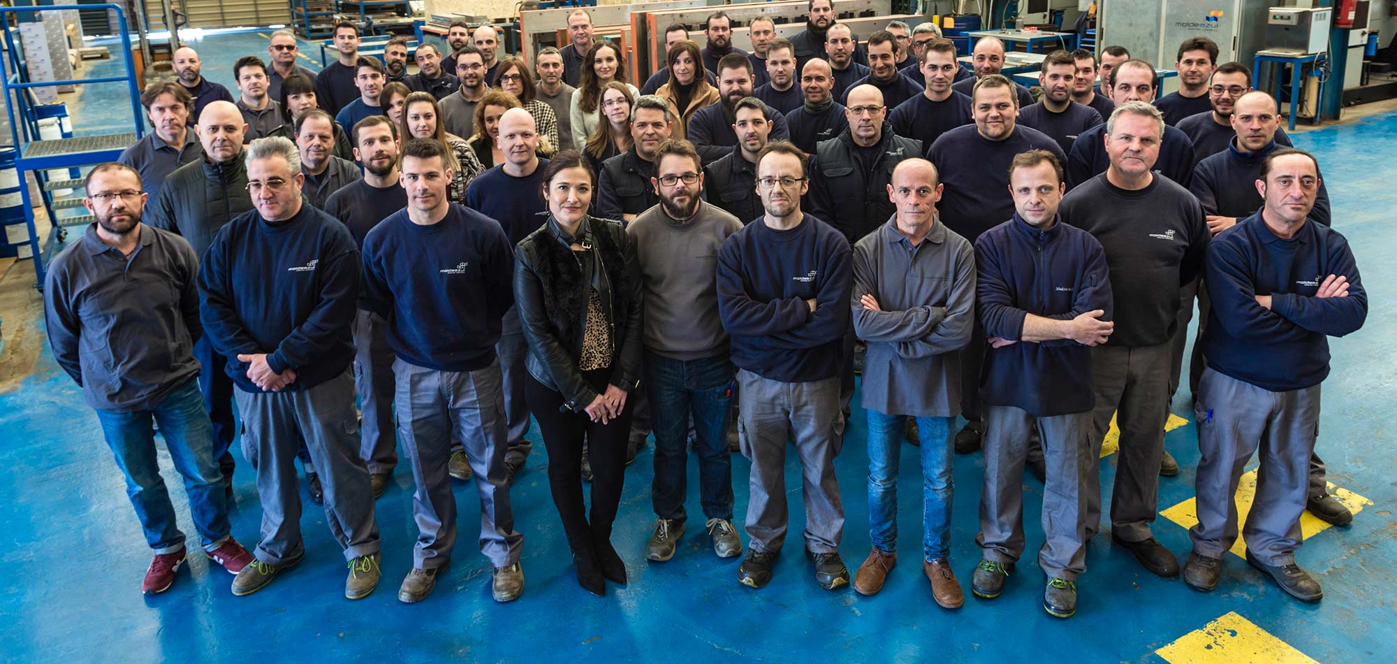 Know Our Company Molde Azul